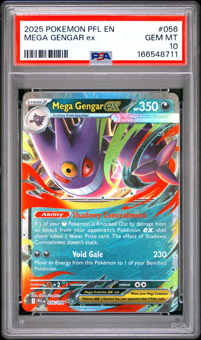 Mega Gengar EX, PSA 10